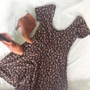 Forever 21- Flower skater dress