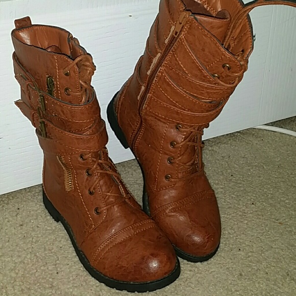 Brown boots