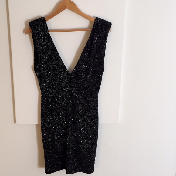 🌟HP🌟Stunning Black Glitter Dress! - Picture 2 of 4