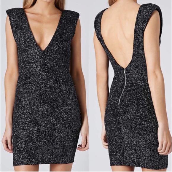 🌟HP🌟Stunning Black Glitter Dress! - Picture 4 of 4