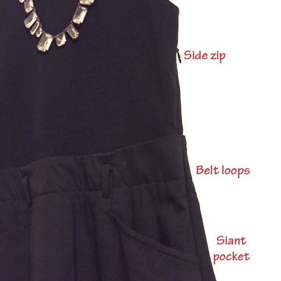 SALE HP✨Theory black combo dress! - Picture 2 of 3