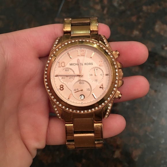 Rose Gold Michael Kors Watch