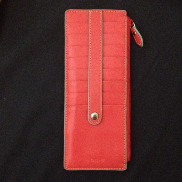Loses audrey credit card case with zipper pocket