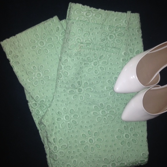 J. Crew Pants - ⚡FINAL ️SALE J Crew mint cafe Capri