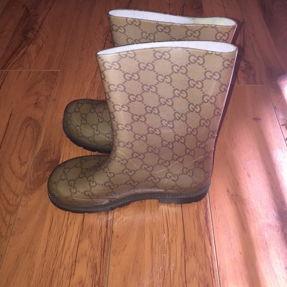 100% Authentic Gucci Rain Boots