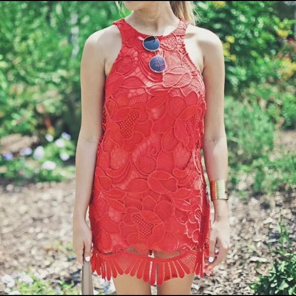 caspian shift dress