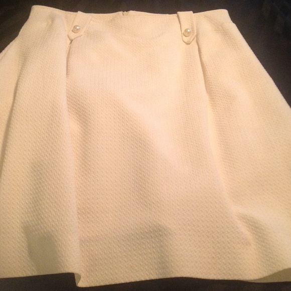 Cream CHANEL Skirt