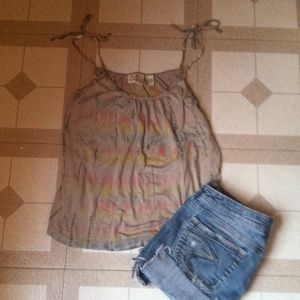 Lucky brand tank top size small