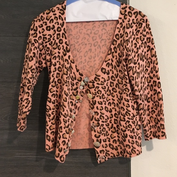 Fun cardigan with cool buttons