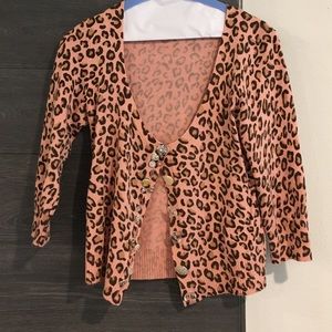 Fun cardigan with cool buttons