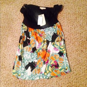 Strapless dress. NEVER BEEN WORN