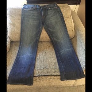 7 for all mankind jeans bootcut inseam "30