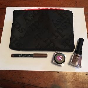Ipsy glam bag with makeup