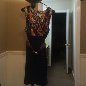 Stunning v-neck dress