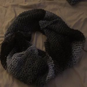 New knitted scarf.