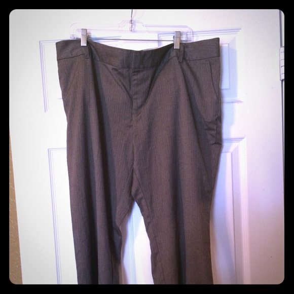 Old Navy Plus Size Brown Dress Pants