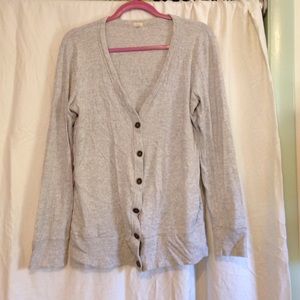 JCrew jaspe cotton cardigan