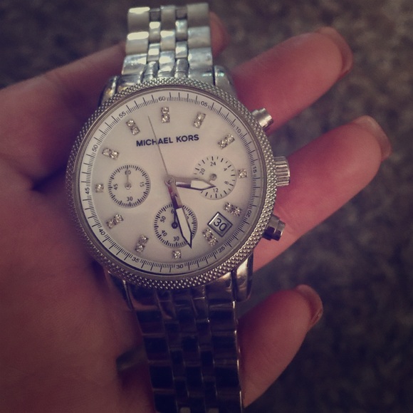 Michael Kors Silver Watch.