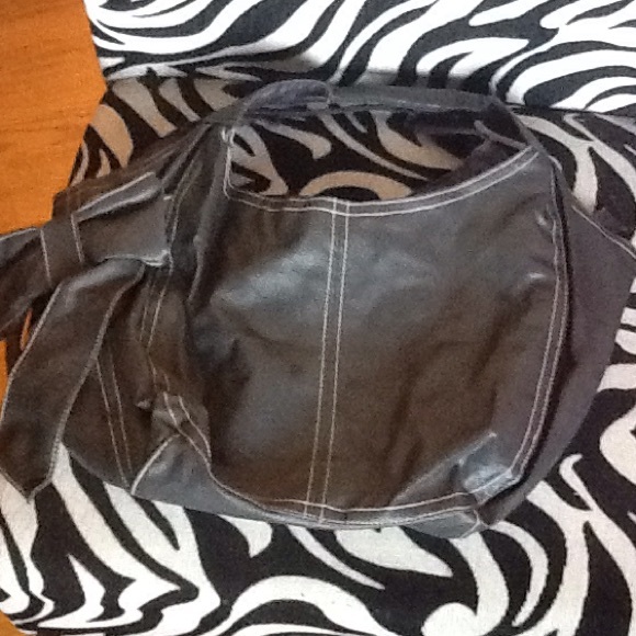 Huge grey purse
