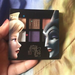Good vs evil sleeping beauty eyeshadow