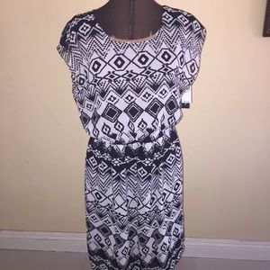 Dress AB Studio black and white size [s]
