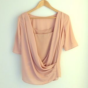 New low-back elegant top