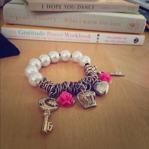 Pretty in Pink Charm Bracelet