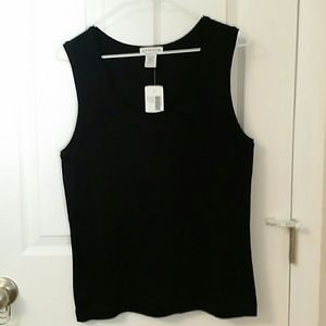Chicos black tank top