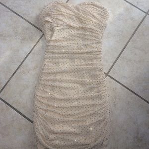 Gorgeous Gold Gem Dress