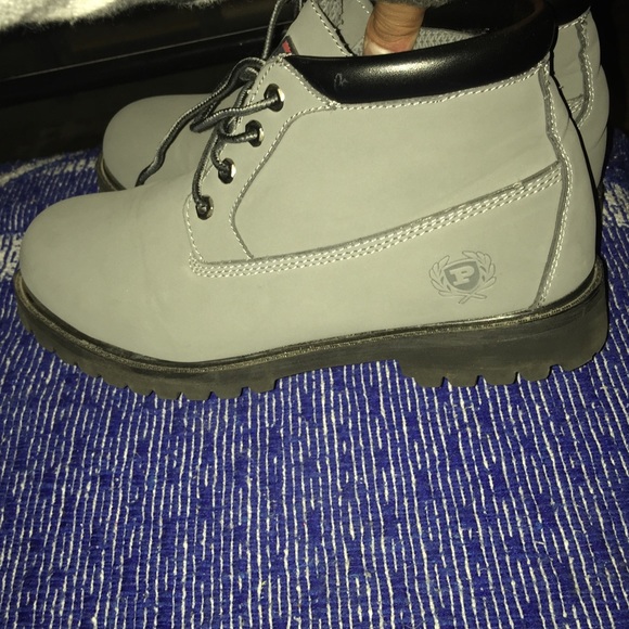 Phat Farm Shoes Men Gray Suede Phat Farm Boots Poshmark