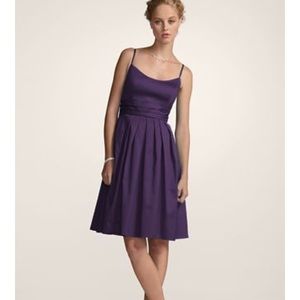 NWOT- David's Bridal Cotton Sateen Spaghetti Strap