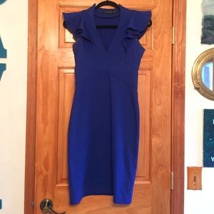 Lapis blue dress
