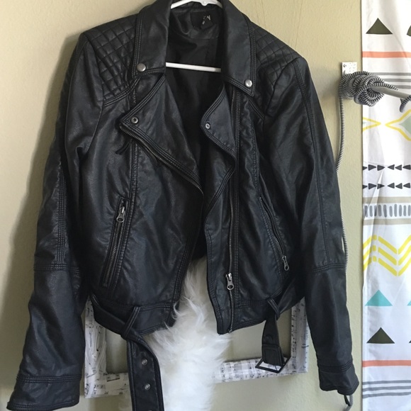 H&M leather styler jacket