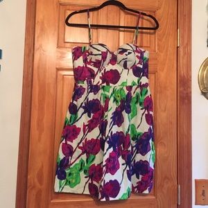 VS Abstract floral dress