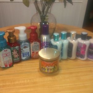 Bnwb ..soap.cream.lotion.candle great deal🍭
