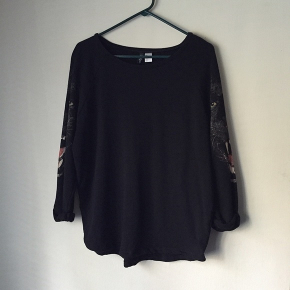 H&M Panther Sweatshirt