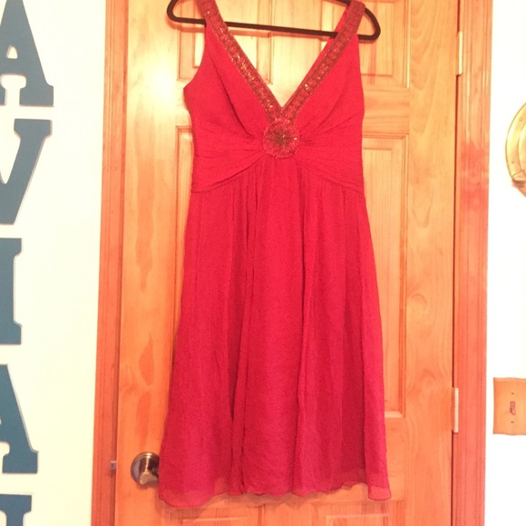 Cabernet formal beaded dress