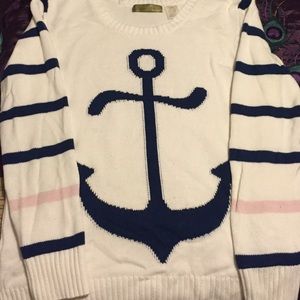 Sweater and jacket