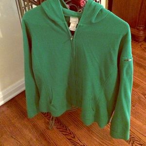 L. L. Bean hooded fleece jacket