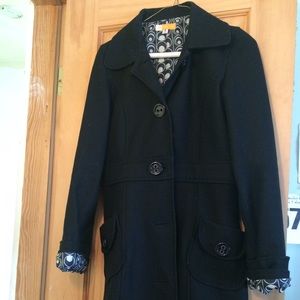 Black wool peacoat! Super cute and stylish. Size S