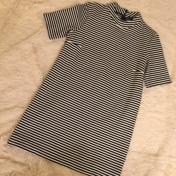 Stripe shift dress