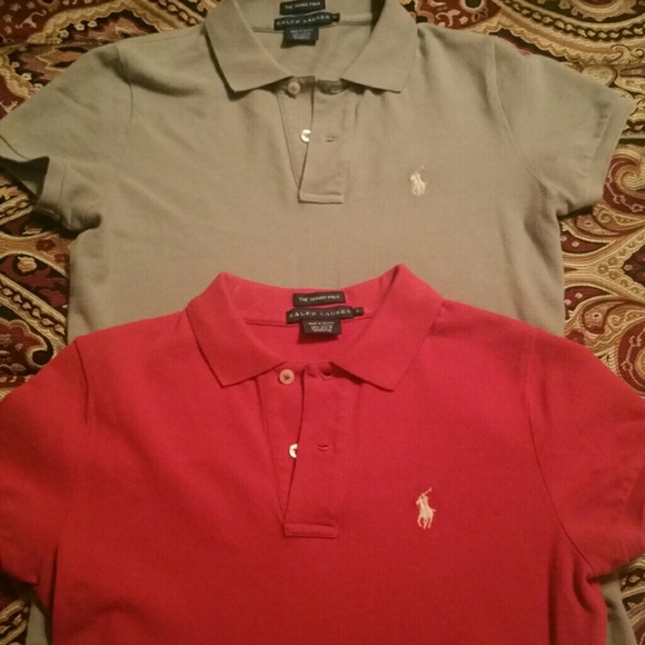 Two Polo "the skinny fit" shirts