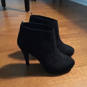 Black booties from H&M