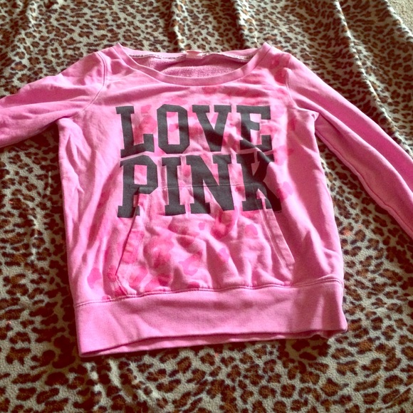 Vs pink sweatshirt great condition - Picture 1 of 2