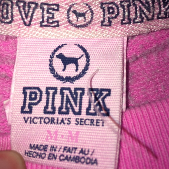 Vs pink sweatshirt great condition - Picture 2 of 2
