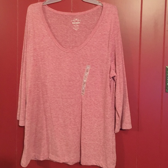 Rose/pink long sleeve shirt by Old Navy.