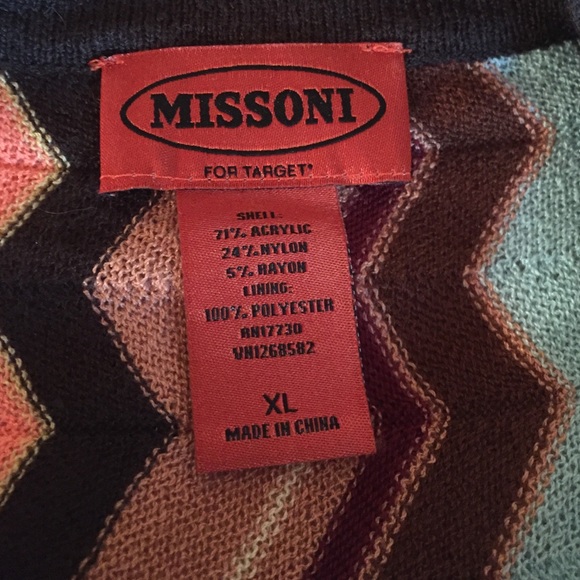 ❗️SOLD❗️Missoni for Target chevron dress - Picture 2 of 3