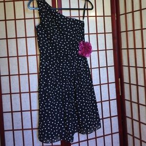 White House Black Market Polka Dot Dress