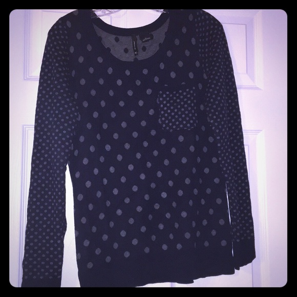 Navy gray sweater worn once