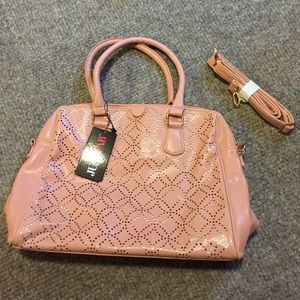Just Fab "penthouse" handbag dusty rose color